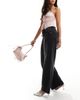 Motel Motel low rise parallel leg jeans in washed black gray - 4