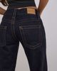 Motel Motel low rise twisted seam jeans in rinse-Blue - 4