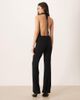 Motel Motel Mayla backless jumpsuit in black - 1