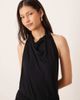 Motel Motel Mayla backless jumpsuit in black - 3