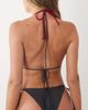 Motel Motel Pada Bikini top in Charcoal red-Gray - 2