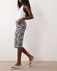 Motel Motel Seni zebra print twill capris-Multi - 2