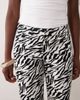 Motel Motel Seni zebra print twill capris-Multi - 4