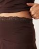 Motel Motel Taleah lace mini skirt in chocolate brown - part of a set - 4
