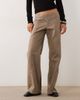 Motel Motel townes stud detail trouser in gray brown - 2