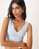 Motel Motel valea midi dress in ice blue - 2