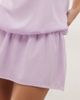 Motel Motel Veloria high halter neck dropped waist dress in lilac-Purple - 4