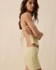 Motel Motel Vidia Polka Dot Low-Rise Mini Skirt in Yellow, Women's at Urban Outfitters - 3
