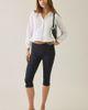 Motel Motel Witaya Pintuck Peplum Button-Down Shirt in White, Women's at Urban Outfitters - 4