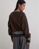 Motel Motel Yarnia slouchy v neck sweater in brown - 4