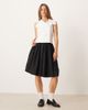 Motel Motel Zosia asymmetric tailored button up blouse in white - 4