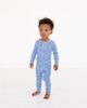Motette Motette Boys' Cobalt Stripe Bamboo Sleeper - 4