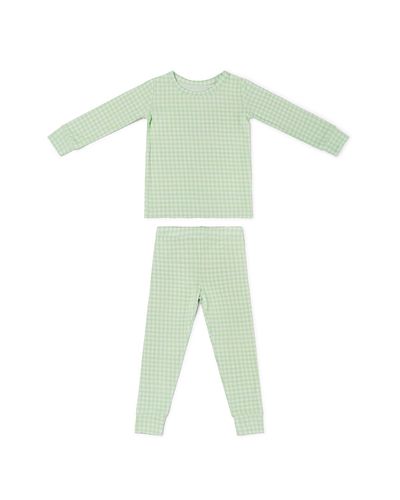 Motette Motette Boys' Pistachio Gingham Pajama Set
