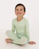 Motette Motette Boys' Pistachio Gingham Pajama Set - 2