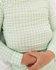 Motette Motette Boys' Pistachio Gingham Pajama Set - 6