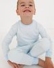 Motette Motette Boys' Seaside Stripe Little Lounger Bamboo Sweatsuit - 2