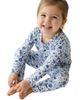 Motette Motette Girls' Porcelain Vine Pajama Set - 4