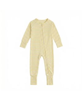 Motette Motette Unisex Lemon Stripe Sleeper