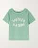MOTHER Appliquéd cotton-jersey sweatshirt - 1