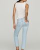 MOTHER Dazzler Crop Mid-Rise Straight Jeans - 4