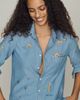 MOTHER Foxy Boxy Buttondown Shirt - 4