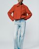 MOTHER Kick It Double Sneak High Rise Straight Leg Jeans - 1