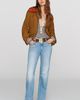MOTHER Kick It Double Sneak High Rise Straight Leg Jeans - 2