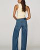MOTHER Lasso Sneak Mid-Rise Wide-Leg Jeans - 3