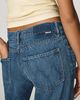 MOTHER Lasso Sneak Mid-Rise Wide-Leg Jeans - 4