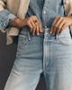 MOTHER Lemon Twist High-Rise Wide-Leg Skimp Jeans - 4