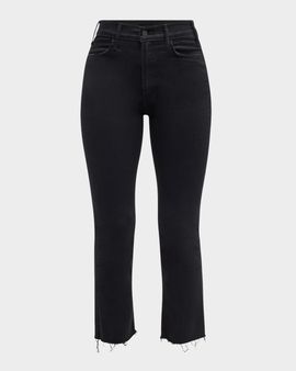 MOTHER Lil & apos; Hustler Ankle Fray Jeans