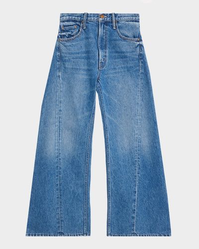 MOTHER Lil Lemon Twist Wide-Leg Jeans