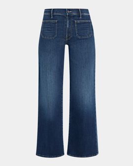MOTHER Lil Patch Pocket Mid-Rise Jeans
