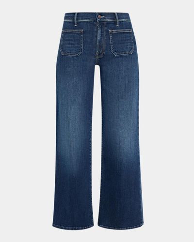 MOTHER Lil Patch Pocket Mid-Rise Jeans