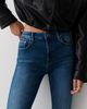 MOTHER Looker Mid-Rise Skinny Straight-Leg Jeans - 2