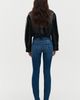 MOTHER Looker Mid-Rise Skinny Straight-Leg Jeans - 3