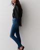 MOTHER Looker Mid-Rise Skinny Straight-Leg Jeans - 5