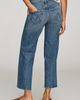 MOTHER Maven Mid-Rise Cropped Wide-Leg Jeans - 4