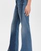 MOTHER MOTHER Bookie Slit Twist Heel Fray Jeans Double Take - 4