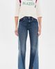 MOTHER MOTHER Bookie Slit Twist Heel Fray Jeans Double Take - 5