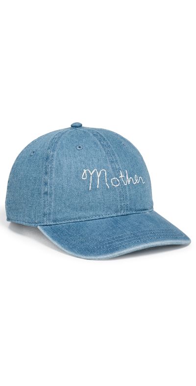 MOTHER MOTHER Hats Off Cap Denim Baby Blue One