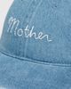 MOTHER MOTHER Hats Off Cap Denim Baby Blue One - 5