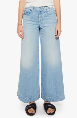 MOTHER MOTHER Headliner Sneak Wide Leg Jeans