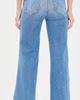 MOTHER MOTHER Hustler Roller Double Sneak Jeans Saddle Up - 3