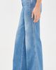 MOTHER MOTHER Hustler Roller Double Sneak Jeans Saddle Up - 4