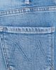 MOTHER MOTHER Hustler Roller Double Sneak Jeans Saddle Up - 6