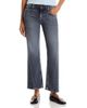 Mother Mother Lil Bookie Twist Low Rise Jeans in Rock Hard - 1