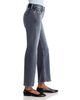Mother Mother Lil Bookie Twist Low Rise Jeans in Rock Hard - 4