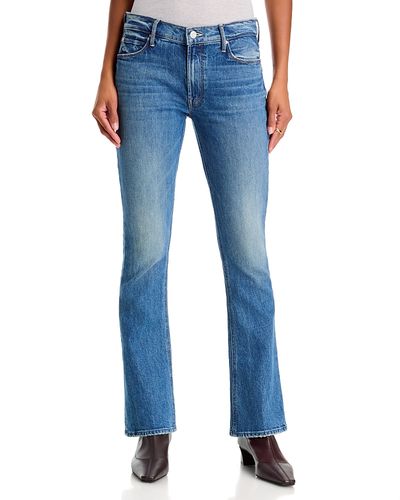 Mother Mother Lil Runaway Low Rise Jeans in On A Roll