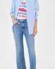 MOTHER MOTHER Petite Lil Bookie Twist Skimp Jeans Just An Animal - 5